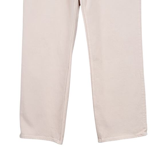 NWT Abercrombie & Fitch Curve Love 90s Relaxed Jean Light Pink Size 32/14 Long - Picture 7 of 9